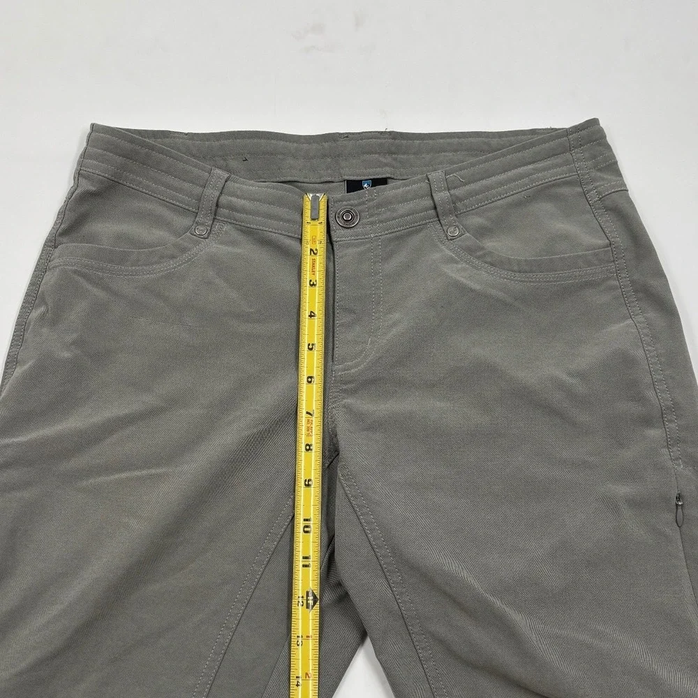 Kuhl Trekr Hiking Womens 10R Sage Green Straight‎ Leg Outdoor Pants